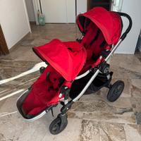 Passeggino doppio City Select baby Jogger rosso