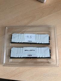 Coppia ram 8gb 3600hz