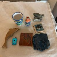 Lotto, pesci, pesciolini delfini oggetti da collez