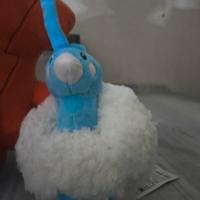 Peluche Altaria con cartellino