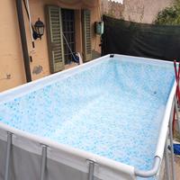 Piscina fuori terra rettangolare