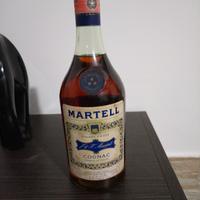 cognac martell etichetta blu anni 60