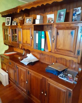 Mobile salotto stile rustico anni 90