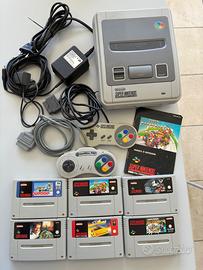 Console Super Nintendo + giochi