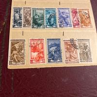 Francobolli 1950 Italia al lavoro