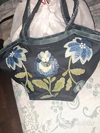 Borsa a mano Tosca Blu