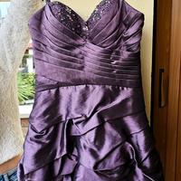 Abito lucido da cerimonia in poliestere 