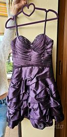 Abito lucido da cerimonia in poliestere 