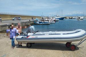 Gommone Honda t40 + Motore Honda 20 cv