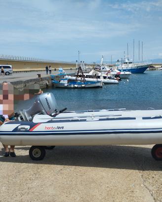 Gommone Honda t40 + Motore Honda 20 cv