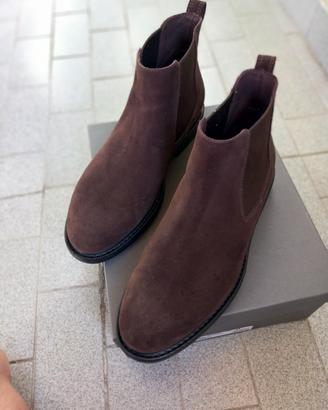 Stivaletto Chelsea T. di Moro Nero Giardini
