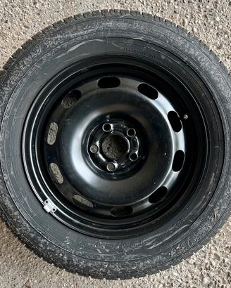 Ruota scorta Dunlop 195/65 R15 VW Golf 4