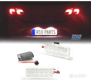 LUCI TARGA A LED PER OPEL ZAFIRA B ASTRA H CORSA D
