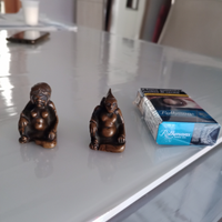 Bronzi antichi Budda miniature SEXY