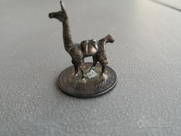 Moneta del Perù (1907) con un lama saldato sopra