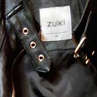 Giubbotto ecopelle nero