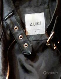 Giubbotto ecopelle nero