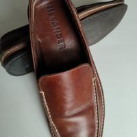 Mocassini Jil Sander  in pelle marrone n. 9 ( 43 )