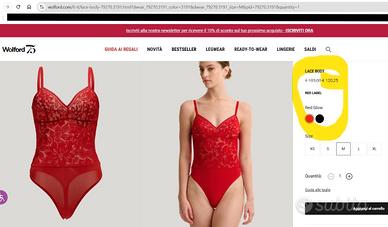 LACE BODY di WOLFORD – TG M