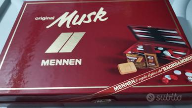 set Mennen Musk vintage scatola nuova collezione