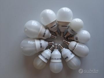 10pz lampadine sfera risparmio energetico