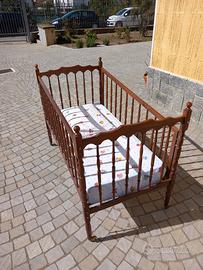 lettino bimbi materasso e cuscino