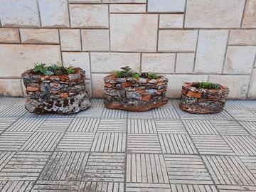 Fioriere in pietra