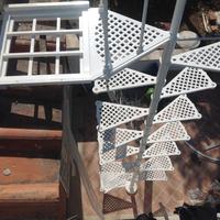 scala a chiocciola in Ghisa 