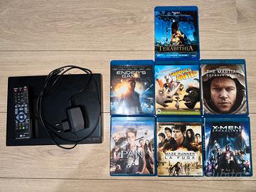 Lettore Blu-ray/DVD LG Funzionante + 7 Film