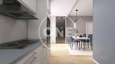 Appartamento di 100 m² con 3 locali e box auto a M