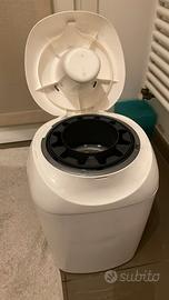 Fasciatoio con vaschetta bagno e mangia pannolini