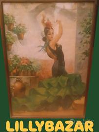 QUADRO SPAGNOLO FIRMATO CO