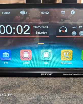 autoradio 2 din 7"ctc7030 android auto carplay 