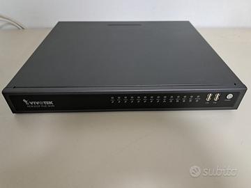 Impianto videosorveglianza NVR e telecamere IP