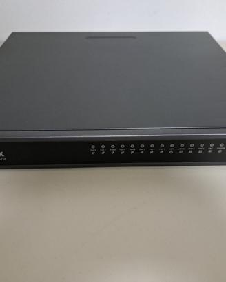 Impianto videosorveglianza NVR e telecamere IP
