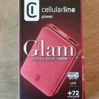 Cellularline Power Bank Glam 10000 rossa