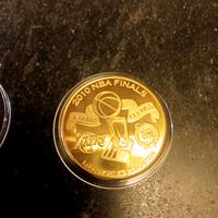 moneta celebrativa 2010 NBA final Lakers vs Boston