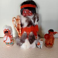 Bambole Souvenir IndienArtEskimo