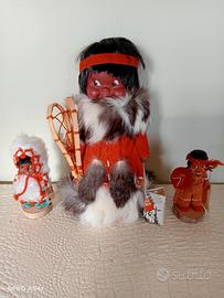 Bambole Souvenir IndienArtEskimo