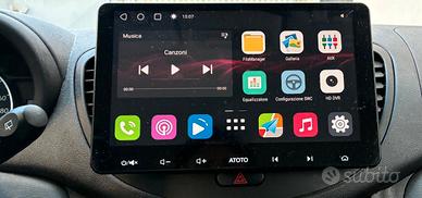 Hyundai i10 Gpl con stereo 10" e retrocamera