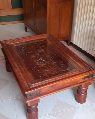TAVOLINETTO ETNICO (ARTE POVERA)