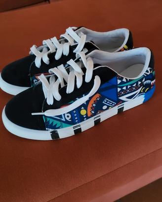 scarpe da ragazzo multicolor 