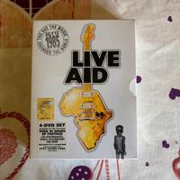 Box Cofanetto 4 dvd LIVE AID 1985