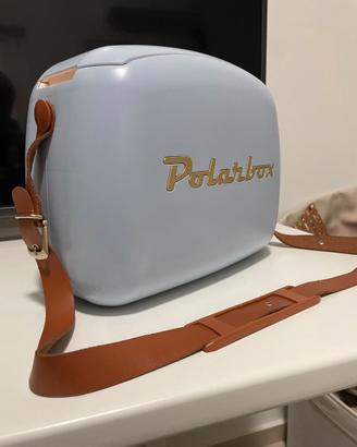 Borsa termica Polarbox con tracolla in pelle