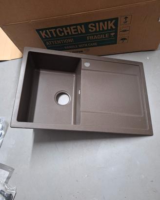 Lavello cucina con gocciolatoio a destra