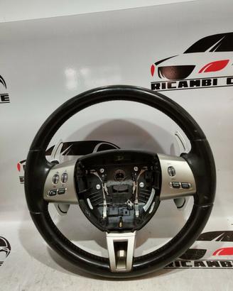 Volante in pelle con pallete jaguar xf 2009 8x23ab