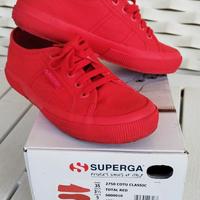 scarpe bambino Superga 2750 cotu Classic  rosse 35