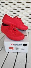 scarpe bambino Superga 2750 cotu Classic  rosse 35
