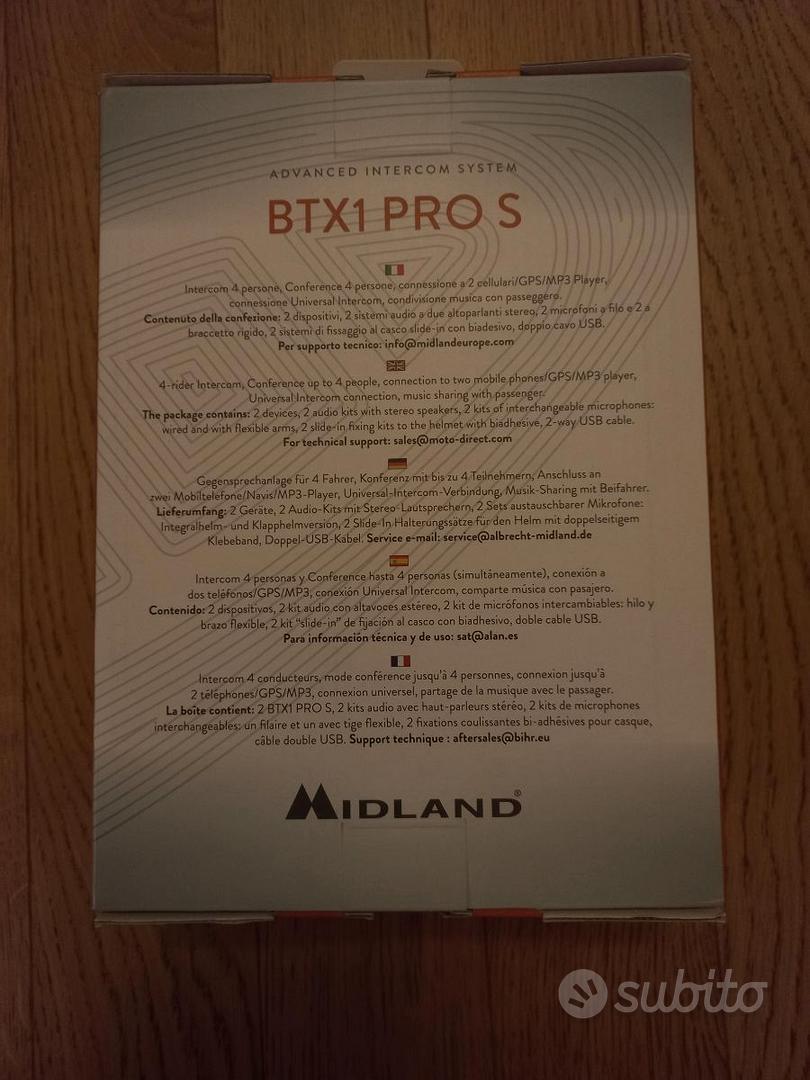 MIDLAND BTX1 PRO S TWIN - Accessori Moto In vendita a Torino