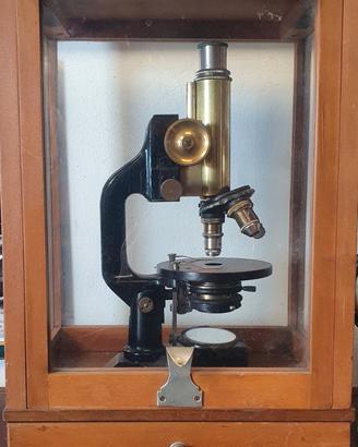Microscopio antico C. Reichert Wien